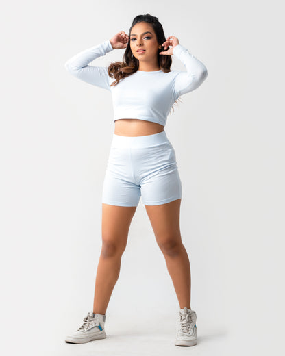 Fierce Long Sleeved Crop