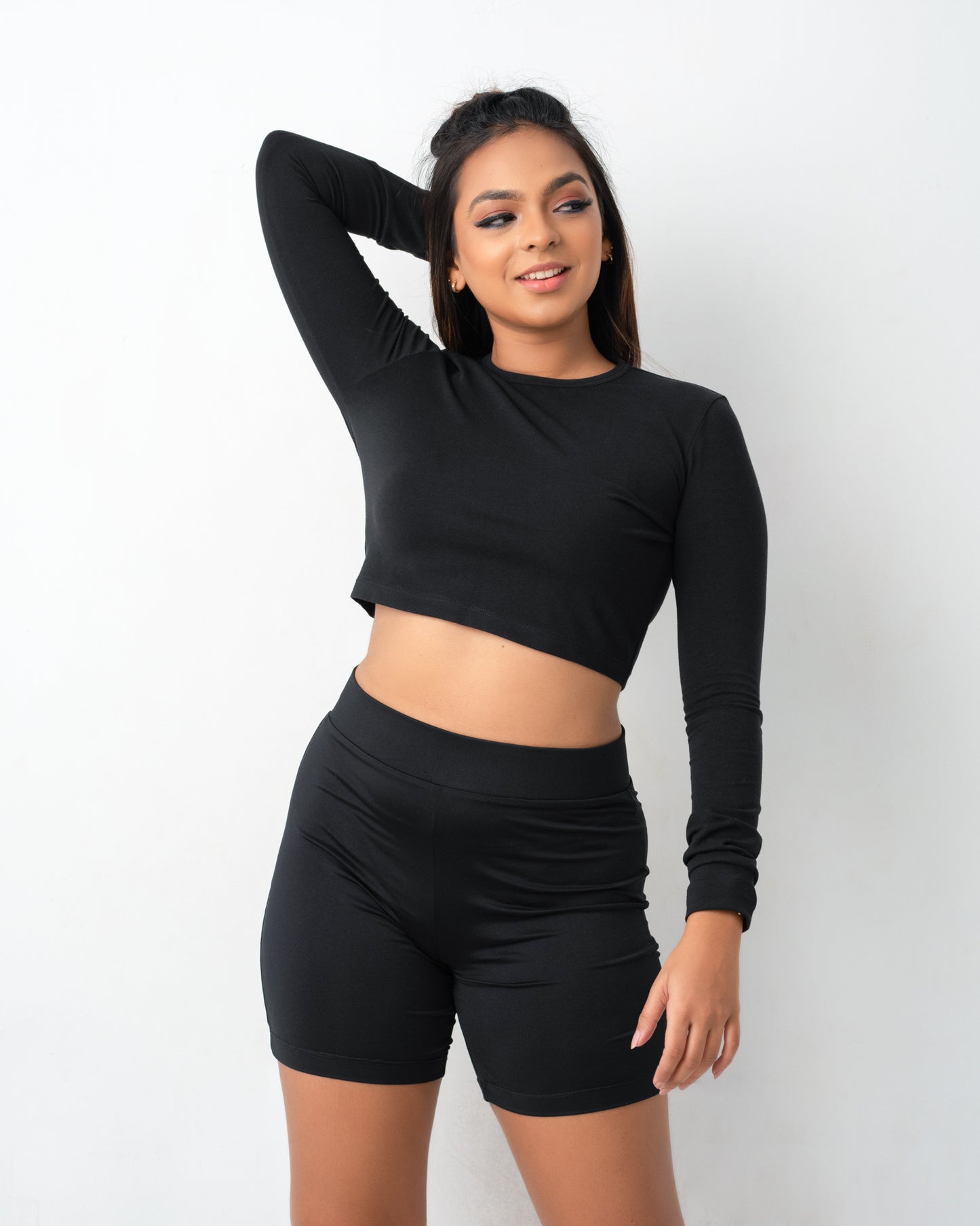 Fierce Long Sleeved Crop