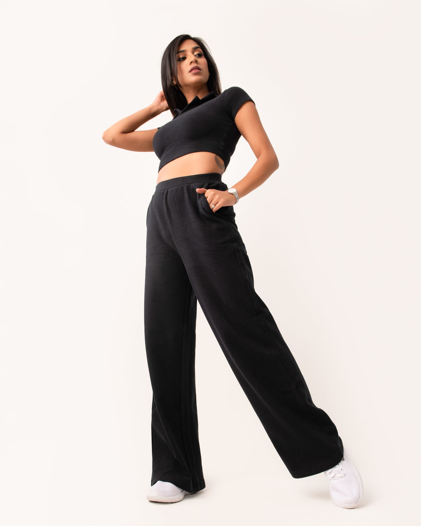 Cora Wide Leg Relaxed Pant