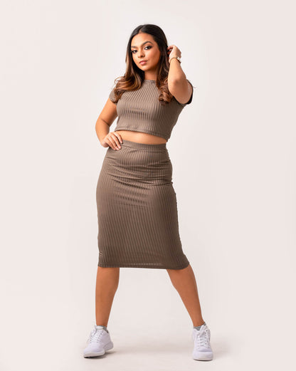 Relentless Midi Skirt Viscose