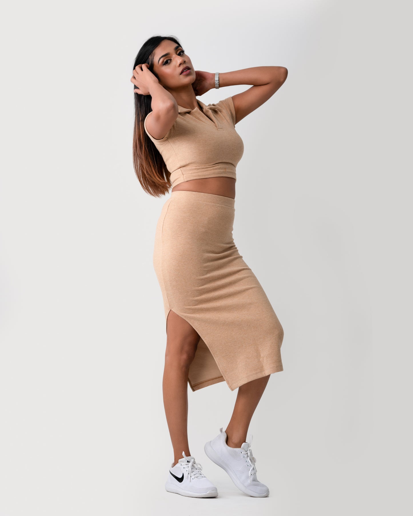 Eleni Side Slit Skirt