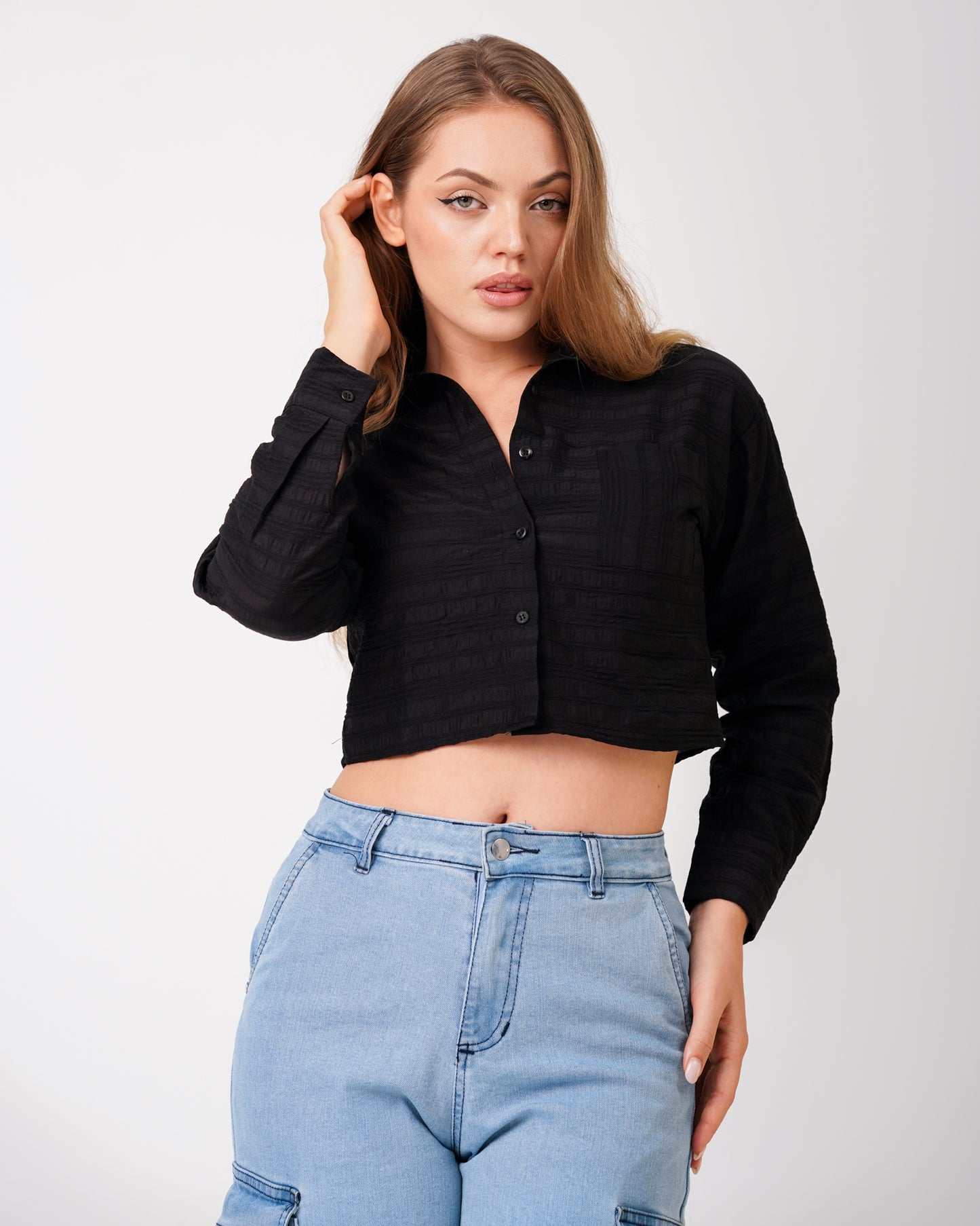 Leif Crop Shirt