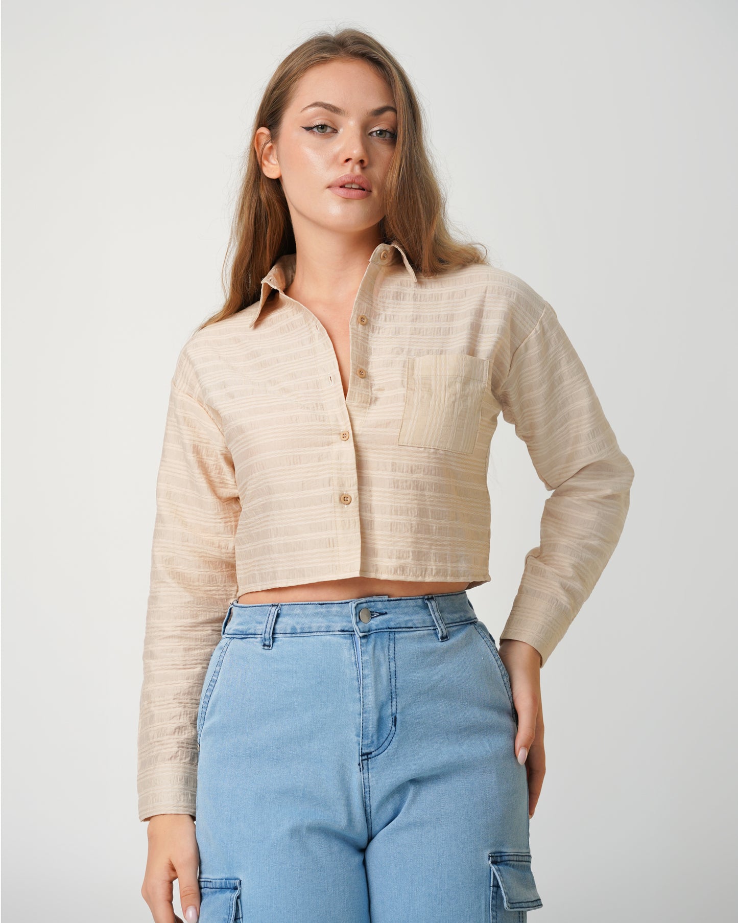 Leif Crop Shirt