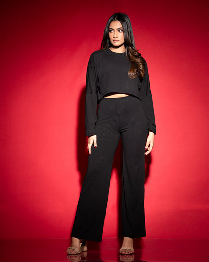 Rib Aleena Oversized Crop