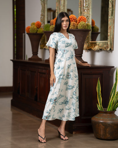 Lily Floral Maxi Dress