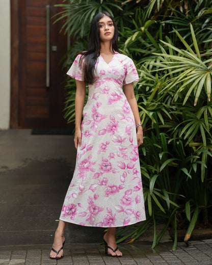 Lily Floral Maxi Dress