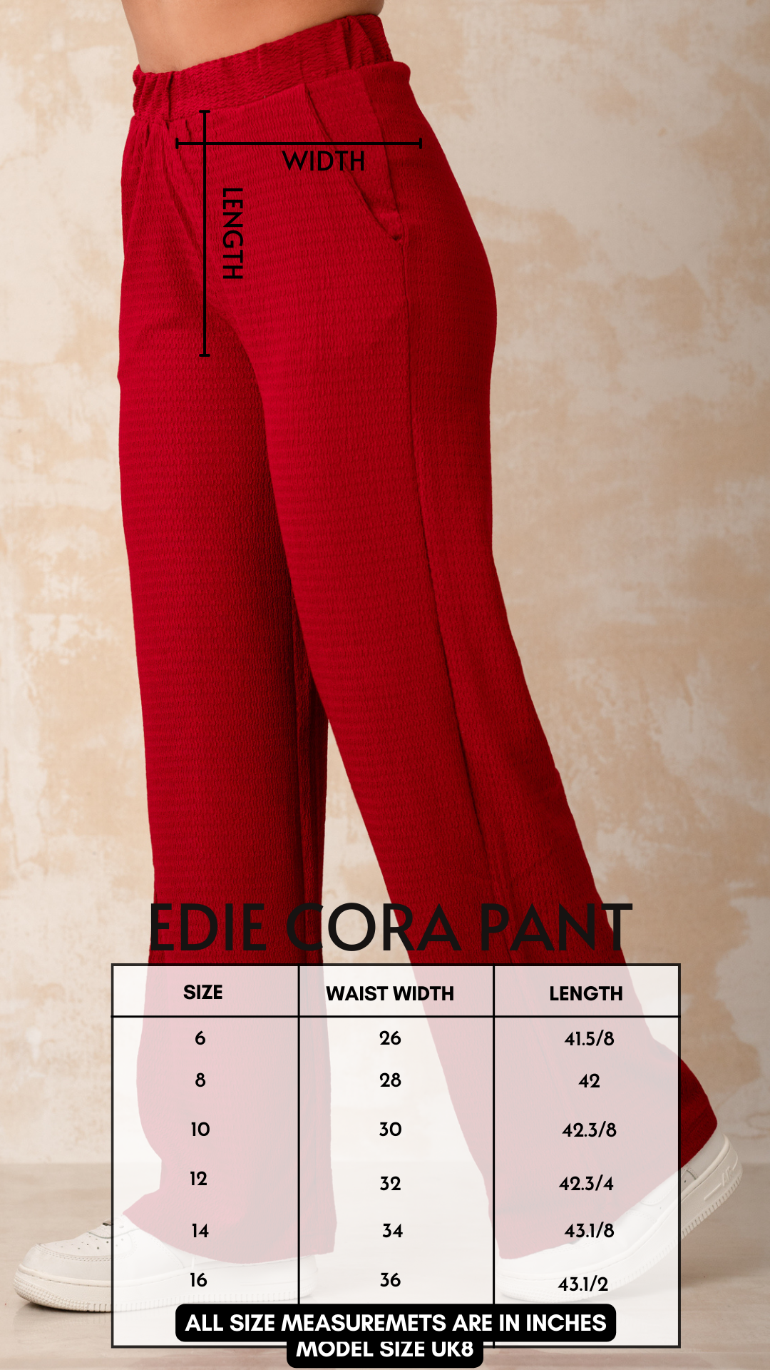 Edie cora pant