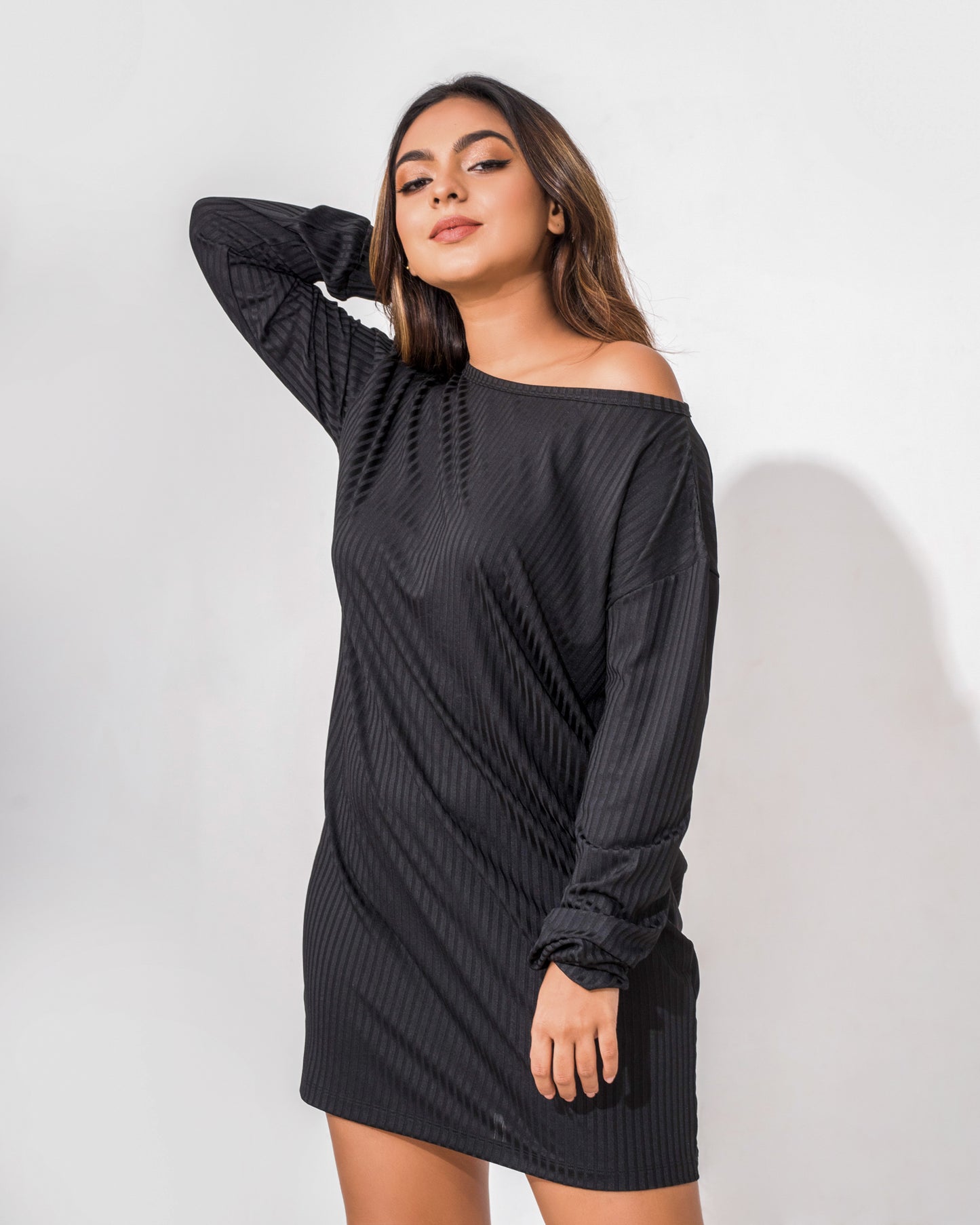 Relentless Off Shoulder Dress