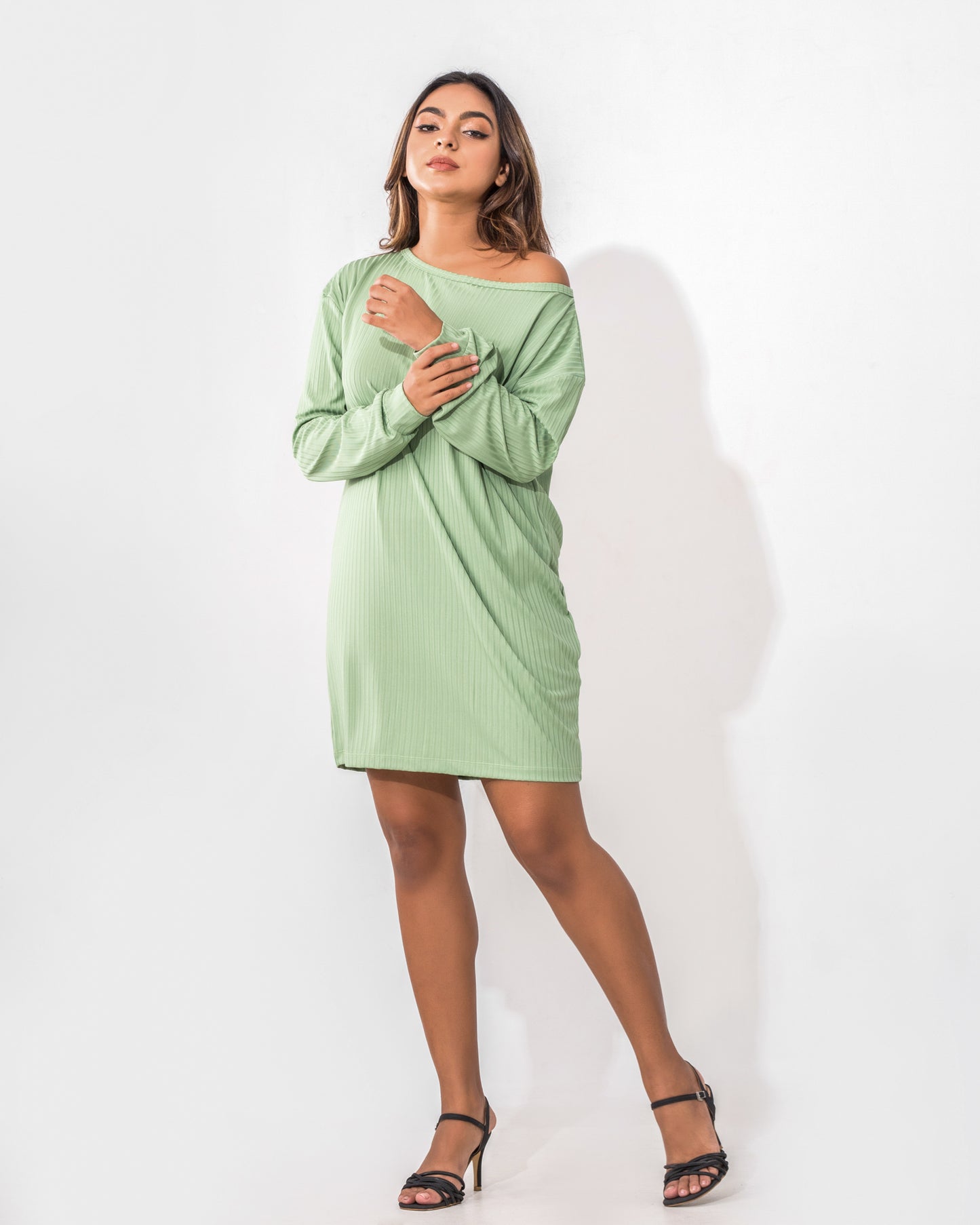 Relentless Off Shoulder Dress