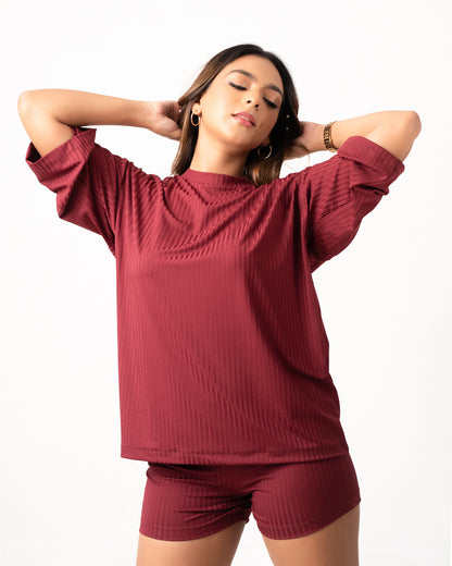 Relentless Viscose Oversized T-shirt