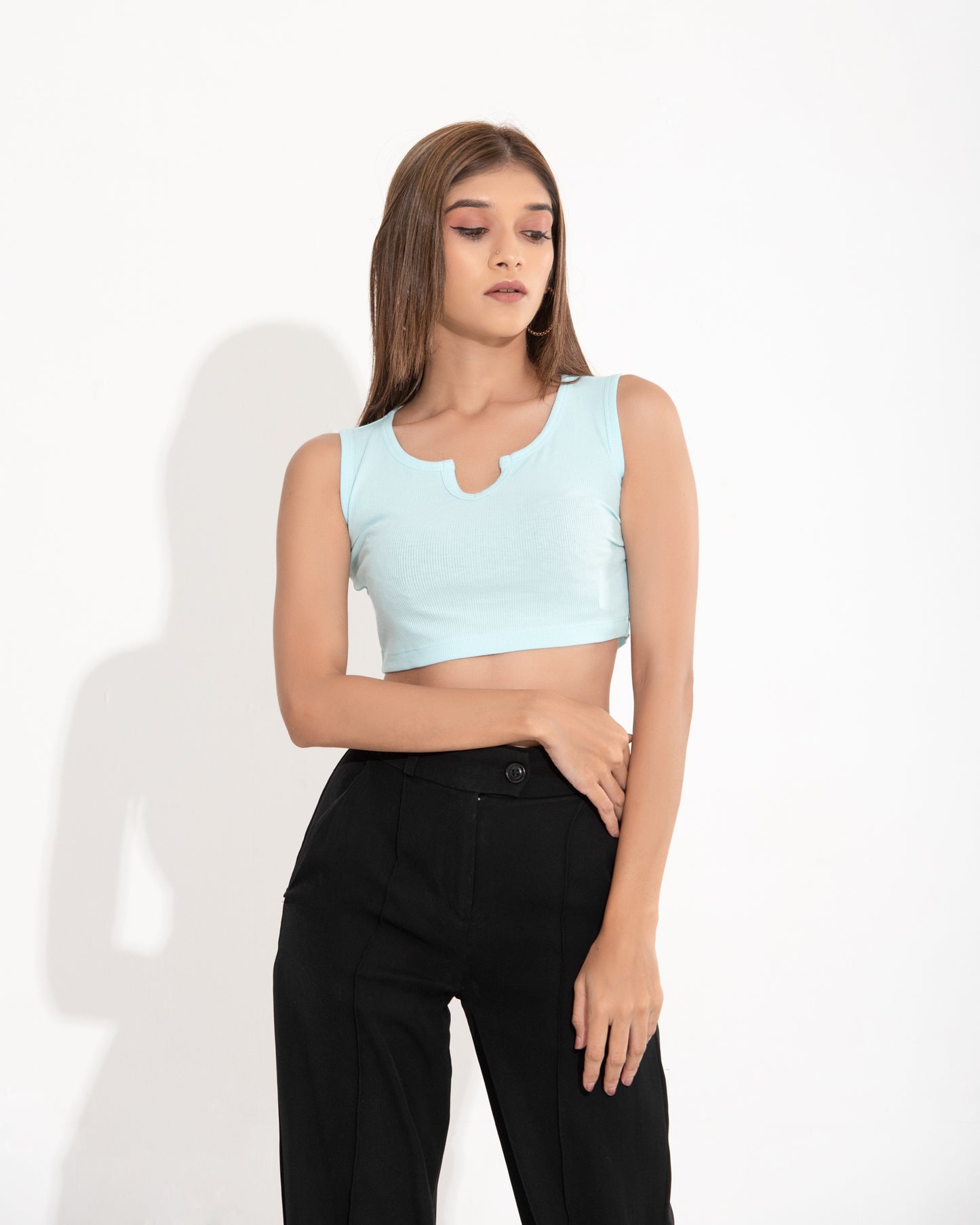 Sona V Neck Crop