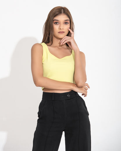 Sona V Neck Crop