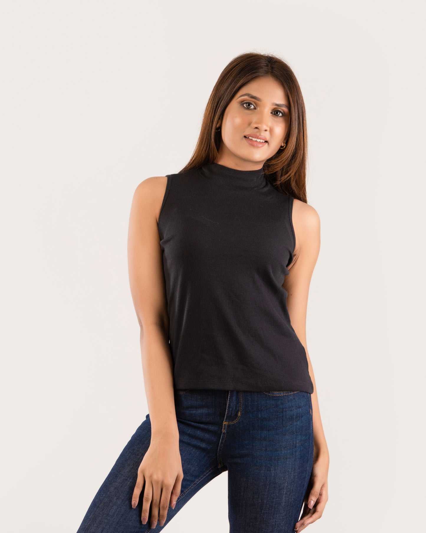 Sneha High Neck Blouse